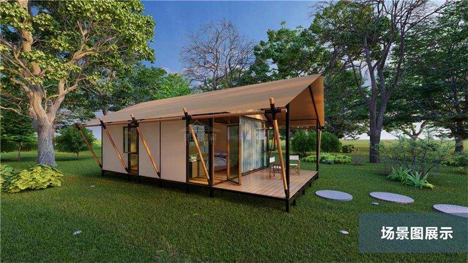 高端多边形帐篷酒店